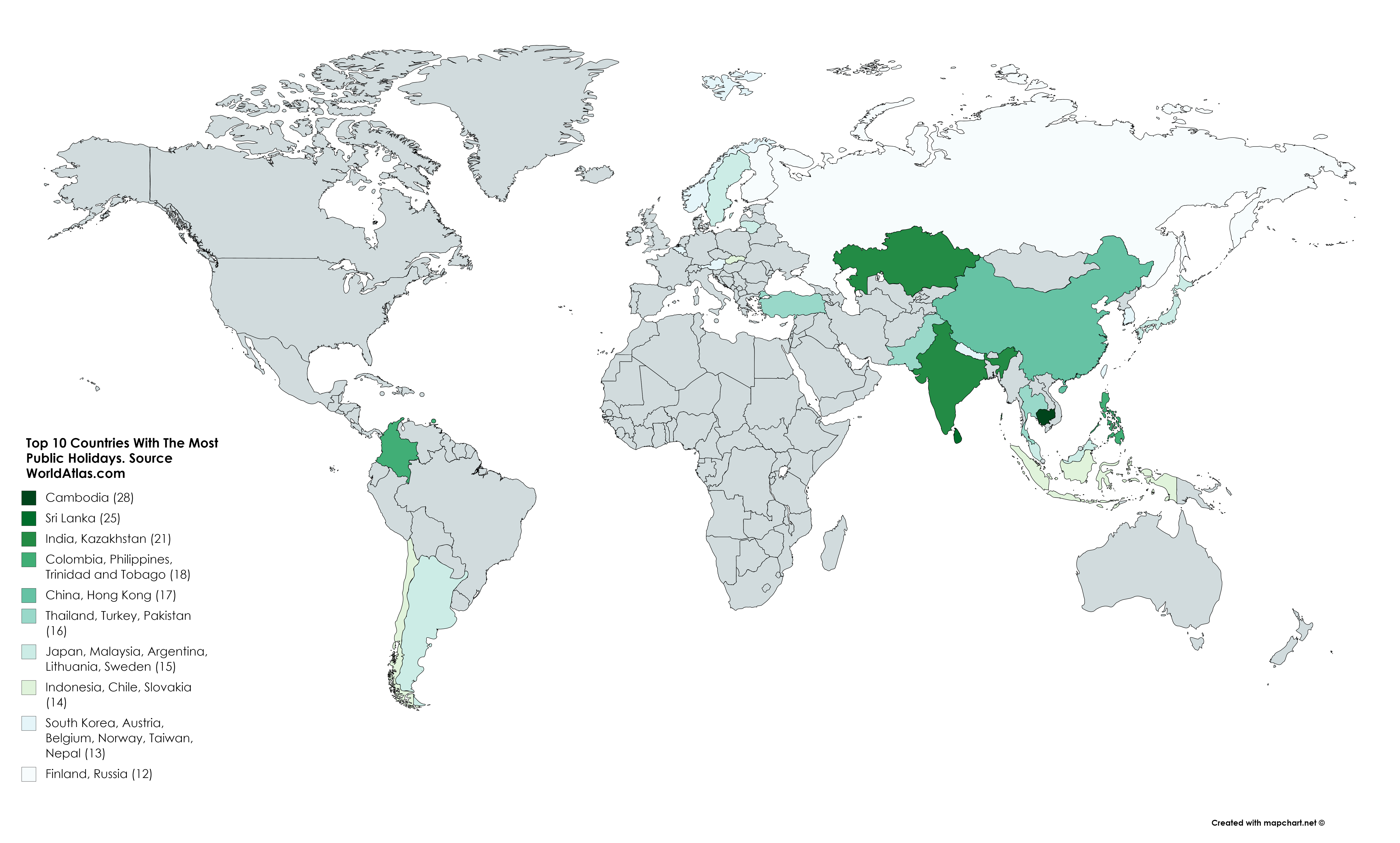 ranking-of-the-countries-with-the-most-public-holidays-starzoa